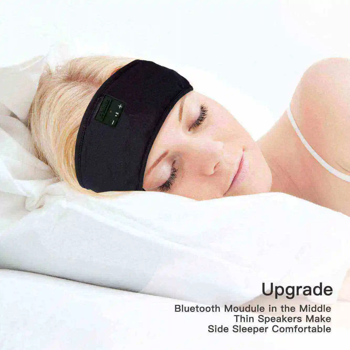 Sleeping Headphones Headband Soft Washable Music Sport Headset Yoga Hands Free Headphone Headband