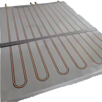 Plaque de refroidissement par eau personnalisée Plaque froide liquide en aluminium brasée sous vide