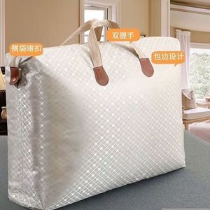 Bolsa de Almacenamiento de Tela Oxford Gruesa, Rectangular, Resistente, Organizador de Ropa para Armario, a Prueba de Humedad, Polvo y Lluvia - Product Image 4