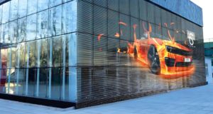 Màn hình <span class=keywords><strong>LED</strong></span> trong suốt PCB hiệu quả năng lượng-Tiêu thụ điện năng thấp, xây dựng bền, cho các ứng dụng thương mại - Product Image 3