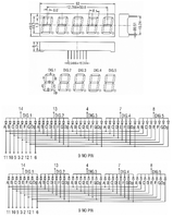 Afficheur LED à 7 segments, indicateur à 5/6 chiffres pour utilisation en magasin de détail, afficheur numérique, indicateur de poids