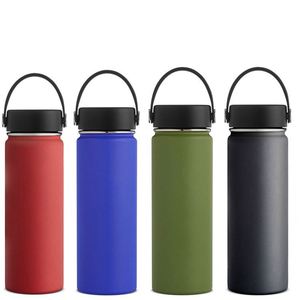 Wholesale Double Wall Flask Insulated Water <b>Bottle</b> Stainless Steel Wide Mouth <b>Thermos</b> - Product Image 5