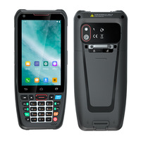 Teléfono Móvil PDA Android UNIWA HS002 con Escáner de Código de Barras QR Láser 2D, Diseño Delgado para Almacén y Logística