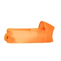 Canapé-lit gonflable moderne et confortable en tissu Oxford, portable et pliable pour l'extérieur, sac de couchage de camping, bateau