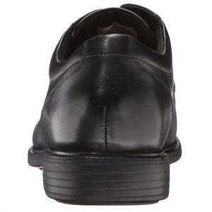 Unisex Black Leather Shoes Offering High Quality Smooth Finish Durable Sole <b>Support</b> Breathable Quick Dry Causal Custom Brand - Product Image 6