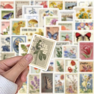 50 Piezas/Juego de Pegatinas de PVC Laminadas Impermeables Personalizadas para Decoración de Fundas de Teléfono, Cuadernos y Manualidades - Product Image 2