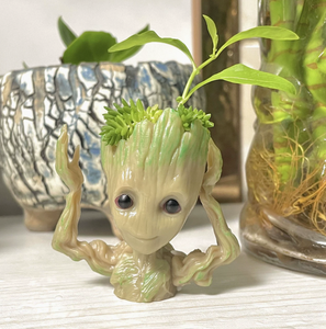 Figurina d'Azione di Groot dei Guardiani della Galassia, Vaso per Fiori, Modellino in PVC, Giocattolo da Collezione, Regalo per Bambini e Fan - Product Image 3