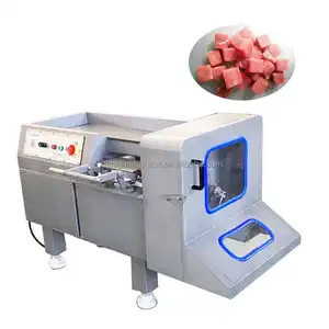 Fatiador industrial eficiente de carne, máquina de viciar profissional para carne e multon