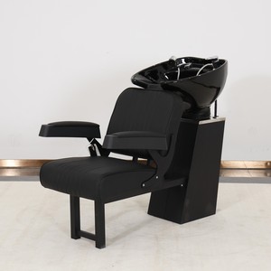Sillón Lavacabezas de Cuero Sintético con Terapia para la Cabeza para Peluqueros <span class=keywords><strong>y</strong></span> Uso en Salones de Belleza - Product Image 5