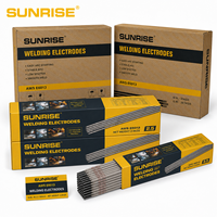 Électrodes de soudage en acier au carbone SUNRISE AWS E6013 2,5 mm 3,2 mm 4,0 mm à faible éclaboussure, baguettes de soudage en acier doux pour la construction générale
