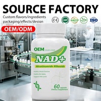 Complément NAD+ à Marque Blanche OEM/ODM : Capsules Liposomales de Nicotinamide Riboside Nucleosides 1000mg, Vitamines NAD et Resvératrol
