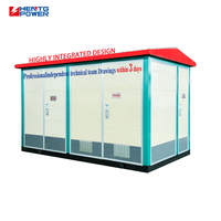 Poste de distribution extérieur intégré durable et anticorrosion 500kVA 630kVA 800kVA avec boîtier galvanisé pour l'alimentation des stations balnéaires
