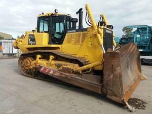 D155A-6 hydraulique d'occasion sur chenilles Pc400 Bulldozer Nice Condition24TON Machine de construction Cheap Free Loader Komatsu - Product Image 4