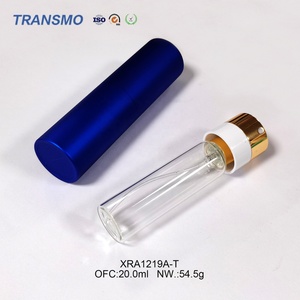 Bouteille d'eau en verre de 20 ml, flacon pulvérisateur en verre coloré, flacon de parfum en verre rechargeable de 20 ml avec boîte - Product Image 5