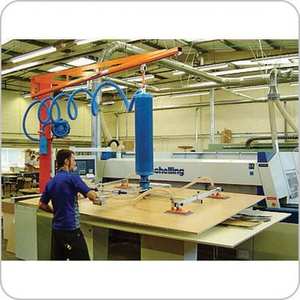 Sistema de grúa de acero y aluminio, tableros de enrutador de madera, manipulador de placas, elevador de vacío - Product Image 5