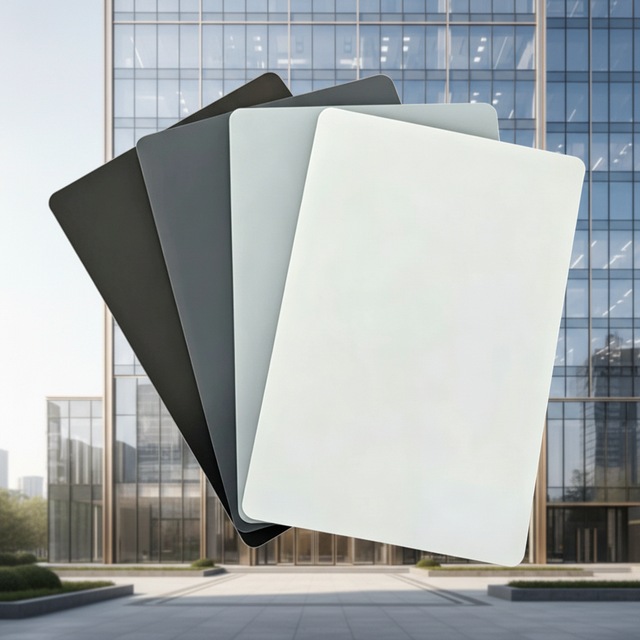 ACP Aluminum Composite Panel 4mm 28*28 A2 Fireproof PVDF PE Coating Rich Colors Wood Grain Stone Finish Lightweight Rigid