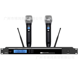 Amplificateur de mixage karaoké Runpu avec microphones sans fil et enceintes pour utilisation en KTV et en conférence - Product Image 4