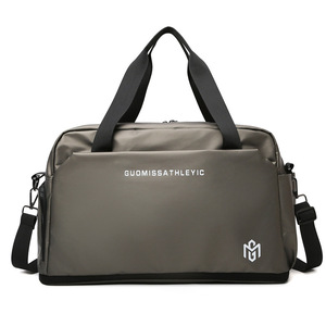 Bolsa de deporte plegable con logotipo personalizado, bolsa de deporte de gran capacidad Oxford impermeable para hombres y mujeres, bolsa de deporte de viaje para fitness