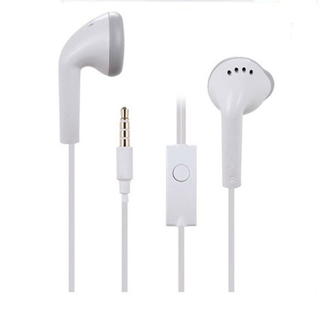 3.5mm Jl Chipset In-Ear Wired Earphones with Mic Flat Ear Call Control for Universal Mobile Phones