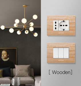 Cao cấp 16A 250V điện tường thiết bị chuyển mạch ổ cắm ý tiêu chuẩn kim loại đồng nhôm nhựa EU - Product Image 6