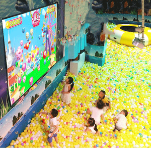 เกมติดผนังแบบอินเทอร์แอคทีฟสำหรับเด็กเล่นเกมแบบทุบกำแพงสำหรับเด็กใช้ในอาคารสนามเด็กเล่นธุรกิจปราสาทแสนซนแบบโต้ตอบ - Product Image 1