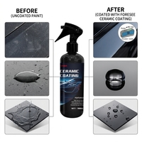 Spray de revêtement céramique super hydrophobe - Scellant pour peinture automobile, revêtement nano graphène, anti-salissure, protection UV, produits d'entretien automobile