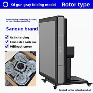 Fully Automatic Mahjong Table Quiet Foldable Design Home Commercial Game <b>Machine</b> Modern Style Space Saving Folding Design Foldab - Product Image 5