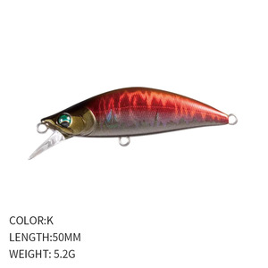 Señuelo Kylin Freshwater Minnow para marlín, carpa, lubina, trucha, peces de agua salada, zander, para río, lago, señuelo artificial duro de ABS que se hunde - Product Image 6