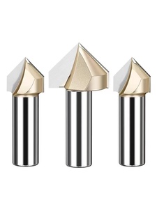 Couteau <span class=keywords><strong>à</strong></span> fond profond pour <span class=keywords><strong>fraise</strong></span> 1/4X1/2 tige, revêtement Altin, personnalisable OEM pour rainurage <span class=keywords><strong>de</strong></span> roulements, creusement, couteau circulaire - Product Image 2