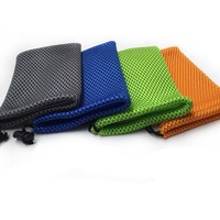 Vente en gros de chaussures de douche en nylon et polyester avec cordon de serrage pour le sac à savon pour bois de chauffage avec cordon de serrage et logo à clip Produits