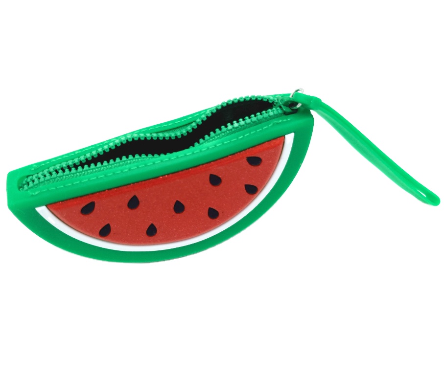 monedero en forma de fruta elegante para robustez y seguridad