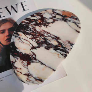 <span class=keywords><strong>Plateau</strong></span> <span class=keywords><strong>de</strong></span> rangement multifonctionnel en marbre naturel <span class=keywords><strong>de</strong></span> Boston, forme irrégulière, écologique, durable, organiseur, attrape-tout, salon - Product Image 2