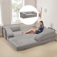 Hochdichtes Schaumstoff-Multifunktions-Kompressionssofa, rahmenloses modernes Zwei-in-Eins-Wohnzimmermöbel, vakuumkomprimiertes Sofa.
