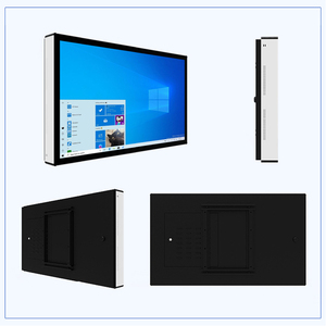 43 Inch Ultra-thin Wall <strong>Mounted</strong> Retail Digital <strong>LCD</strong> Advertising Machine, Commercial Interactive Display Digital Signage - Product Image 2