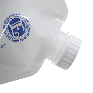 Wholesale 5 Liters BPA Free Reusable Folding <b>Collapsible</b> Plastic Drinking White Kangen <b>Water</b> Bag <b>Bottles</b> for Camping - Product Image 6