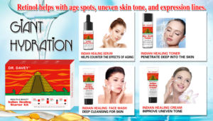 DR.DAVEY hint şifa serum seti cilt bakımı başlangıç kiti yüz yıkama toner serum krem 4 in 1 kontrol yağı tamir akne cilt - Product Image 4