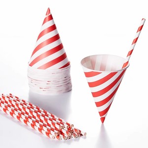 Biểu tượng tùy chỉnh Ice Cream cup màu có thể tái chế Ice Cream gói giấy cấp thực phẩm Ice Cream Cone giấy tay áo - Product Image 5