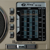 Radio rétro multi-bandes avec pointeur, rechargeable par carte USB, radio ancienne pour personnes âgées