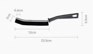 Alat Pembersih Celah Jendela Sikat Pembersih Celah Kecil Sikat Celah Berbulu Keras Sikat Celah Jalur - Product Image 2