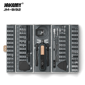 New JM-8192 180 In1 Magnetic <b>Screwdriver</b> <b>Set</b> With Hard Case Hand Operated OEM Bits for Mobile Phones & Electronics JM-8192 180-i - Product Image 2