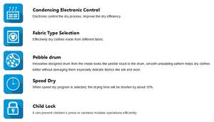 Sèche-<span class=keywords><strong>linge</strong></span> électrique à usage domestique, 8KG - Product Image 4