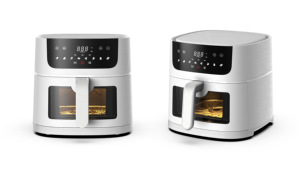 1800W Touch Design Smart 8L Air Fryers Customized Color 80-200c Temperature for Sale Smart Air Fryers - Product Image 4