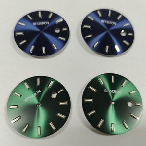 Esfera de Reloj de Alta Calidad de 28.5mm Nh35, Fabricante de Esferas de Reloj con Logotipo Personalizado, Luminosas, en Blanco, con Precio de Mayoreo - Product Image 1