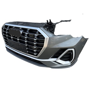 ใช้ชุดกันชนหน้าแบบดั้งเดิมพร้อมกระจังหน้าสำหรับรถ <span class=keywords><strong>Audi</strong></span> <span class=keywords><strong>Q3</strong></span> F3 <span class=keywords><strong>S</strong></span>-<span class=keywords><strong>line</strong></span> / <span class=keywords><strong>Sportback</strong></span> 2019-2024 | ชุดประกอบจมูกแบบสมบูรณ์ - Product Image 4