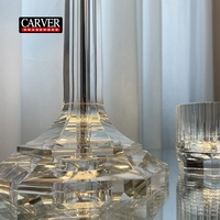 Lampe de table en cristal de luxe K9, lampe décorative haut de gamme pour mariage, vente en gros d'usine, lampe en cristal pour chambre, lampe de chevet
