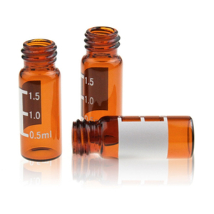 Sắc ký phân tích chai thử nghiệm hplc mẫu tự động phòng thí nghiệm lọ thủy tinh với nhãn - Product Image 2