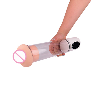 Pompa per Ingrandimento del Pene a Vuoto Dispositivo Elettrico per Erezione 4 Modalità LCD Ausilio per Erezione Masturbazione Maschile - Product Image 5