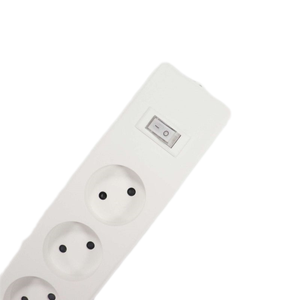 Enchufe <span class=keywords><strong>de</strong></span> estilo alemán con interruptor Puerta <span class=keywords><strong>de</strong></span> seguridad <span class=keywords><strong>sin</strong></span> correa <span class=keywords><strong>de</strong></span> conexión a tierra Placa <span class=keywords><strong>de</strong></span> inserción estándar europea - Product Image 2