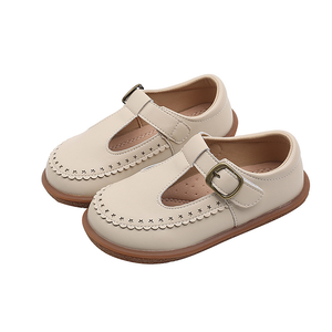 Zapatos de Cuero para Bebés y Niños Pequeños, Zapatos de Vestir con Hebilla en T para Niñas, Nuevos Zapatos Transpirables de Cuero Suave Personalizados - Product Image 6
