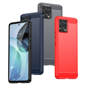 Funda trasera de fibra de carbono a prueba de golpes para <span class=keywords><strong>Moto</strong></span> <span class=keywords><strong>G72</strong></span> - Product Image 1